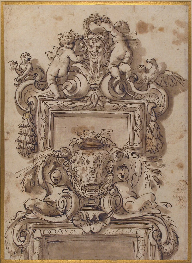 Disegno per affresco